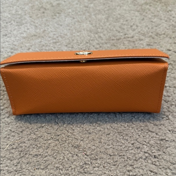 Tory Burch Burnt Orange Sunglasses Case - Picture 2 of 7